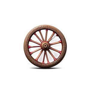 Decorative Wagon Wheel Clipart Png Uhc54 PNG Image