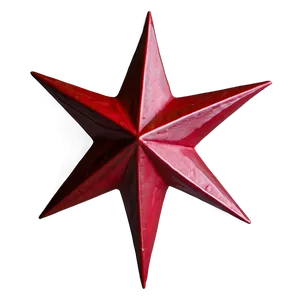 Deep Red Star Png Cgr99 PNG Image