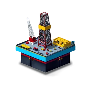 Deep Sea Oil Rig Png Jon38 PNG Image