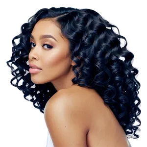 Deep Waves Hair Png Luk11 PNG Image