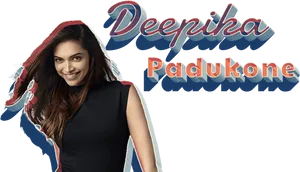 Deepika Padukone Graphic Design PNG Image