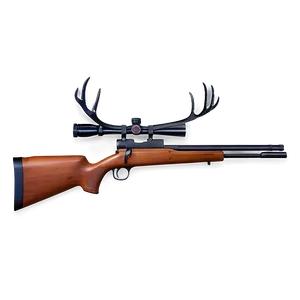 Deer Hunting Rifle Icon Png Qnl55 PNG Image