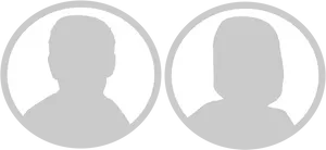 Default Avatar Profile Icons PNG Image