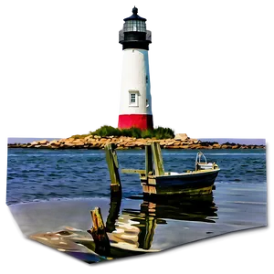 Delaware Bay Lighthouses Png Cnm PNG Image