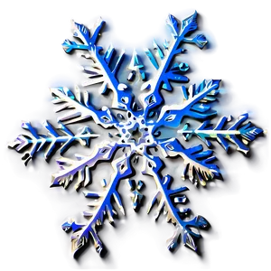 Delicate Snowflake Silhouette Png Due94 PNG Image