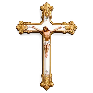 Delicate Thin Cross Image Png Mqk87 PNG Image