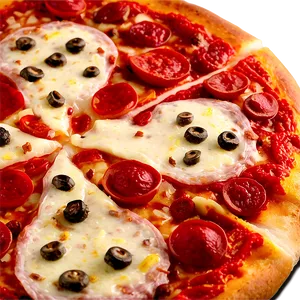 Delicious Pepperoni Pizza Png Afp PNG Image