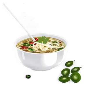 Delicious Pho Bowl Png 06202024 PNG Image