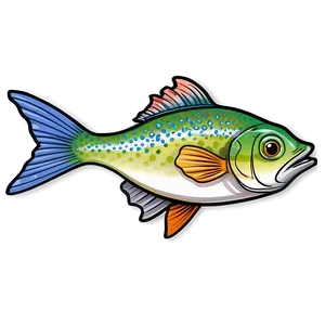 Delightful Fish Sketch Png Ssx PNG Image