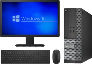 Dell Desktop Setup Windows10 PNG Image