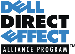 Dell Direct Effect Alliance Program Logo PNG Image