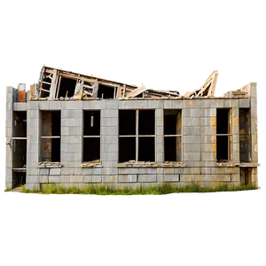 Demolished Building Wreckage Png 50 PNG Image