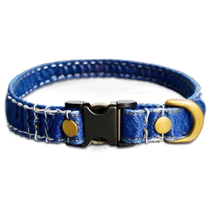 Denim Cat Collar Png 06292024 PNG Image