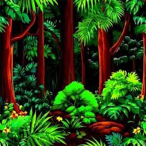 Dense Forest Landscape Clipart Png Ywg9 PNG Image