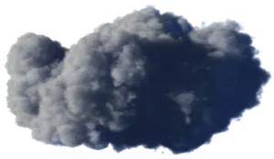 Dense Smoke Cloud Graphic PNG Image