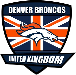 Denver Broncos U K Shield Logo PNG Image