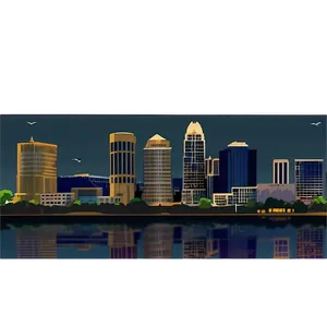 Des Moines Skyline Png Owd17 PNG Image