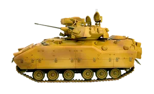 Desert Camouflage Armored Vehicle PNG Image