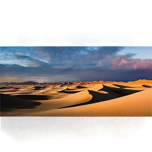 Desert Dunes At Dawn Landscape PNG Hjb PNG