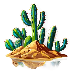 Desert Plant Clipart Png Ccf33 PNG Image