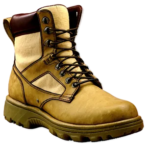 Desert Storm Combat Boots Png Xiw PNG Image