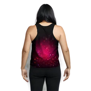 Designer Black Tank Top Png 22 PNG Image