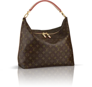 Designer Monogram Purse PNG Image