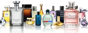 Designer Perfume Collection PNG Image