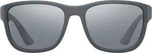 Designer Sunglasses Gray Background PNG Image