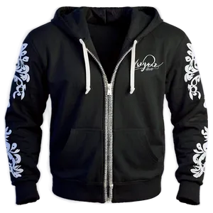 Designer Zip Up Hoodie Png Klo29 PNG Image