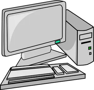 Desktop Computer Clipart PNG Image