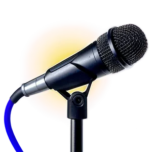 Desktop Microphone On Stand Png Hbn54 PNG Image