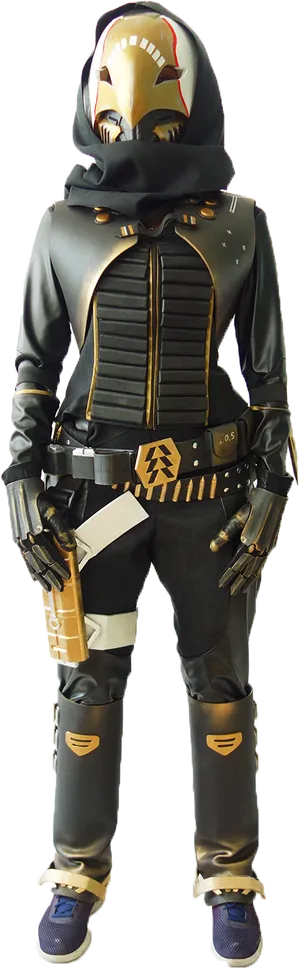 Destiny2 Hunter Guardian Cosplay PNG Image