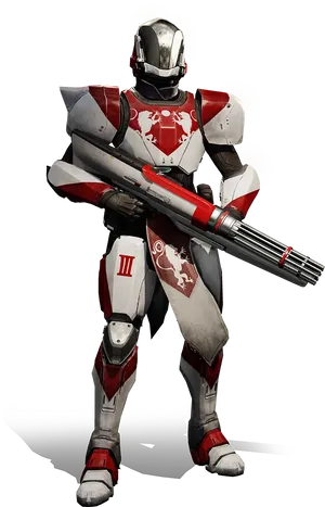 Destiny2 Titan Guardian Armor PNG Image