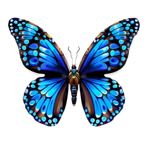 Detailed 3d Butterfly Illustration Png 69 PNG Image