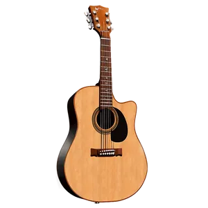 Detailed Acoustic Guitar Sketch Png Kyh33 PNG Image