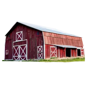 Detailed Barn Illustration Png 33 PNG Image