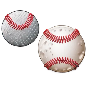 Detailed Baseball Stitching Artwork Png 75 PNG Image