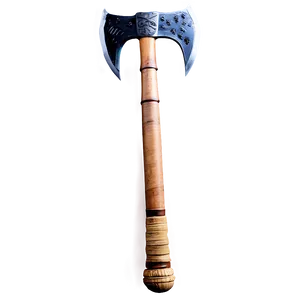 Detailed Battle Axe Png Wyt PNG Image