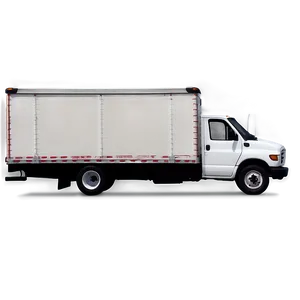 Detailed Box Truck Sketch Png 10 PNG Image