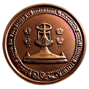 Detailed Bronze Coin Png Kul28 PNG Image