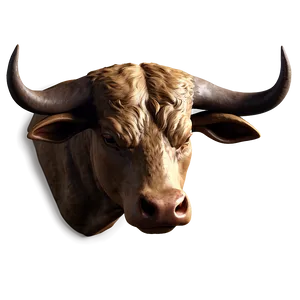 Detailed Bull Head Png 06132024 PNG Image