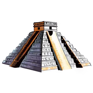 Detailed Chichen Itza Map Png Eog35 PNG Image