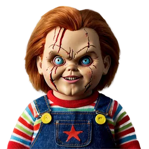 Detailed Chucky Doll PNG Fnd PNG