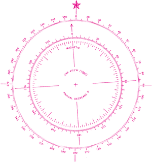 Detailed Compass Rose Illustration.png PNG Image