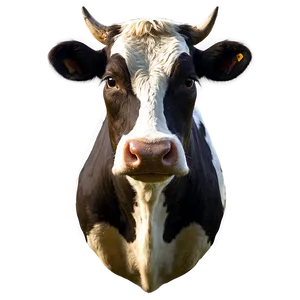 Detailed Cow Face Png Lnx17 PNG Image