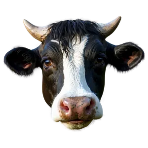 Detailed Cow Head Artwork Png Tnn PNG Image