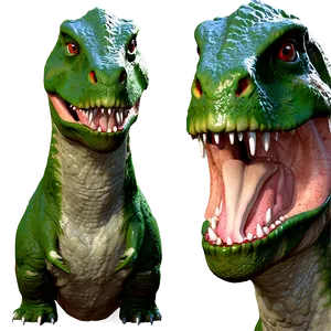 Detailed Dinosaur Head Rendering Png 06292024 PNG Image