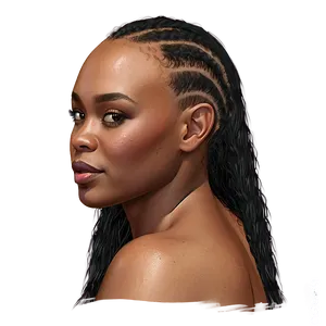 Detailed Hair Edges Png 78 PNG Image