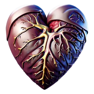 Detailed Heart Vector Png Ure PNG Image